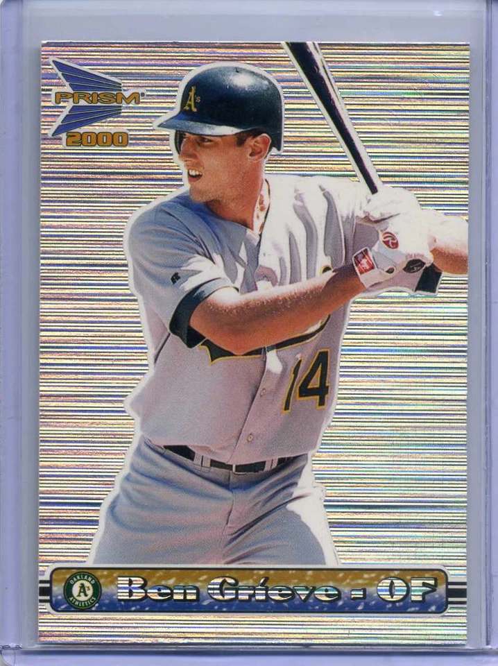 BEN GRIEVE 2000 Pacific призма мишуры серебро - 1 из 331 сделано - легкая атлетика - Изображение 1 из 1