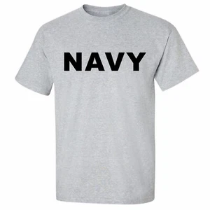 Camiseta de manga corta United States NAVY en gris deportivo - adulto pequeña a 6X - Imagen 1 de 1