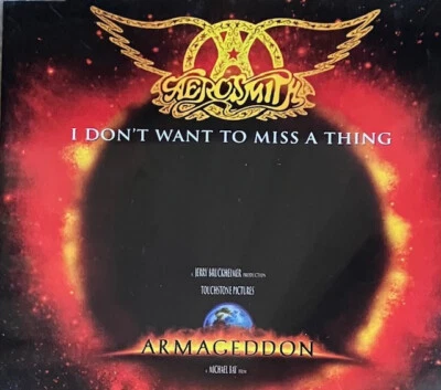 Aerosmith I Don't Want To Miss A Thing 1998 Maxi CD Single Rare Tracks OST - Bild 1 von 4
