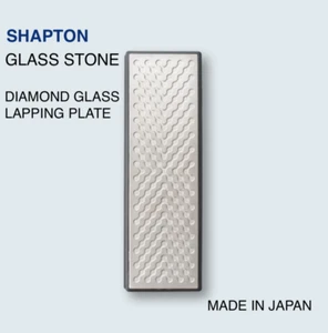 PLACA DE LAPSO DE VIDRIO SHAPTON 50100 PIEDRA DIAMANTE NUEVO hecho en Japón sin t - Imagen 1 de 3
