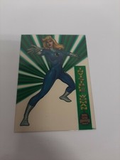 1994 MARVEL UNIVERSE invisible woman  SUSPENDED ANIMATION CARD 3 OF 10