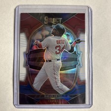 2023 Panini Select Concourse Baseball David Ortiz #86 Red Prizm 