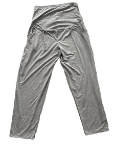 Dorothy Perkins Maternity/Over Bump Yoga trousers, grey Marl JoggersUK,14 new - Picture 1 of 7