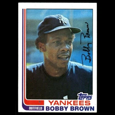 1982 Topps - Bobby Brown #791 New York Yankees - Image 1 of 3