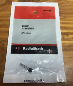 Transistor de conmutación NOS Radio Shack 3 a elegir entre 2N4401 MPS2222A o 2N3904 - Imagen 1 de 7