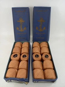 20 Clark & Co Mercerised Cotton Balls in Original Boxes F.3166 Vintage VGC - Picture 1 of 10