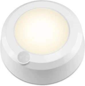 LUXSWAY Shower Light, Warm White 5.6" Motion Sensor, White+Motion Sensor - Picture 1 of 7