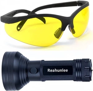 REALHUNLEE Auto Air Conditioner UV Leak Detector Tool Flashlight Oil AC UV Dy... - Picture 1 of 9