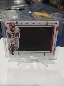 Zamir White 2022 National Treasures Collegiate Rookie  - Bild 1 von 2