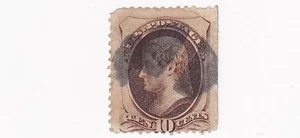 SELLO US SCOTT 209 1882 "Jefferson" 10 centavos usado - Y - Imagen 1 de 1
