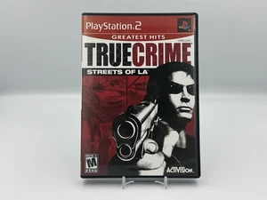 True Crime: Streets Of LA (Sony PlayStation 2, PS2, 2003) CIB Complete - Picture 1 of 3