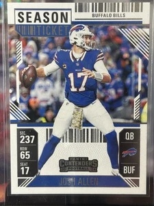 Josh Allen #11 2024 Panini Contenders Season Ticket - Picture 1 of 2
