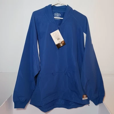 Louisville Slugger Mens Pullover XDry Batting Cage Jacket Size M Blue 4 Way - Image 1 of 4