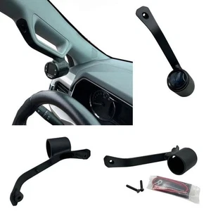 21 25 Ford F150 250 350 Left Side Handle Pillar Single Gauge Pod Black - Picture 1 of 9