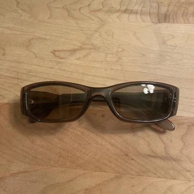 Óculos de sol Spy Optic armação marrom clara lente marrom feito na Itália - Imagem 1 de 4