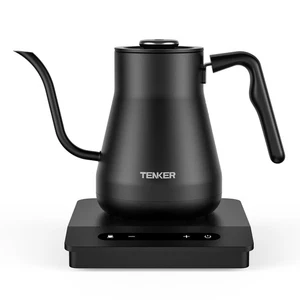 TENKER Electric Gooseneck Kettle Gooseneck Pour Over Coffee Tea Kettle 1200W - Picture 1 of 11
