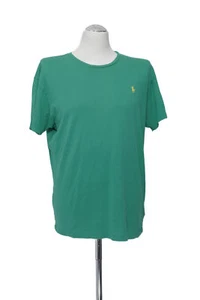 Polo Ralph Lauren Herren T-Shirt M grün kurzarm Rundhals Regular Shirt (20936) - Bild 1 von 5