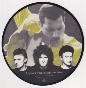 QUEEN & David BOWIE * Under Pressure * 1999 UK LIMITED 7" PICTURE DISC * - Foto 1 di 4