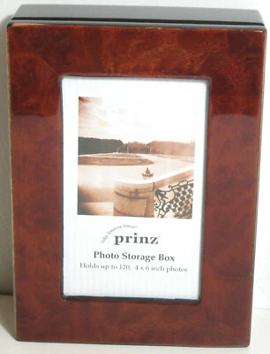 Beautiful Photo Box Frame from Prinz holds 120 photos Free shipping Retired - Image 1 of 4