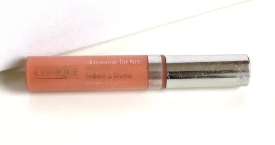 Clinique Glosswear For Lips Sheer Shimmers Lip Gloss ~ Peach Fizz (12) - Image 1 of 2