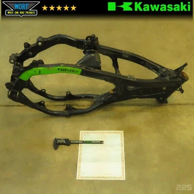 正品 原始设备制造商 2003 川崎 KX125 主框架 机身 + T 32160-1785-GD — 第 1/4 张图片