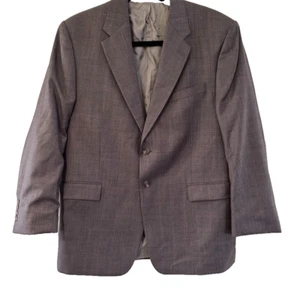 CHAPS RALPH LAUREN  Wool Cashmere 2 Piece Jacket Pants Mens Suit Size 46R - Picture 1 of 19