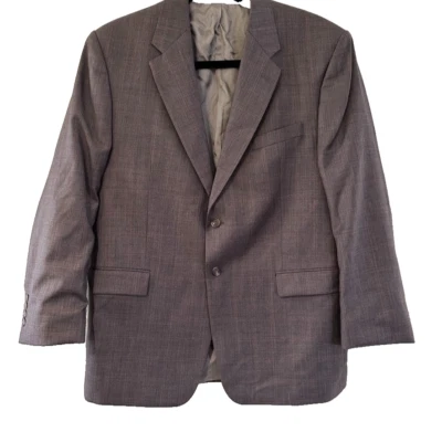 CHAPS RALPH LAUREN  Wool Cashmere 2 Piece Jacket Pants Mens Suit Size 46R - Image 1 of 4