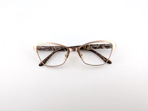 Gafas BCBG MAXAZARIA, solo monturas, arena verde, 49-16-125, metal, dorado - Imagen 1 de 14