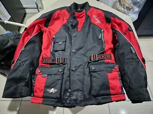 Akito Python 2 Mens Motorcycle Waterproof Thermal Jacket - Size L / 40 chest - Picture 1 of 16