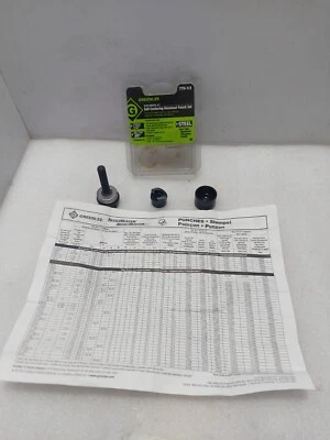 Greenlee 77U-1/2 Self-Centering Knockout Punch Set - Image 1 of 4