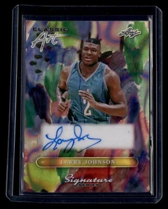 Larry Johnson 2025 Leaf Signature Series Auto #1/1 CLASSIC ART LAVA - Bild 1 von 2