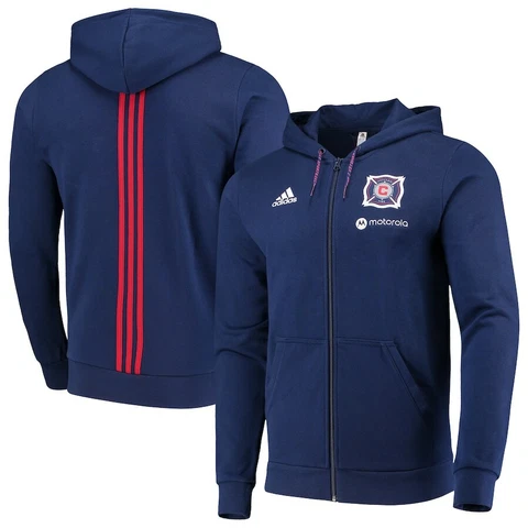 Adidas MLS Chicago Fire Jacket Navy,Red DP4965 Cover