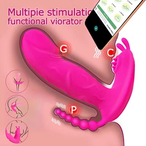 Klitoris Stimulator G-Punkt Anal Vibrator Dildo Sexspielzeug für Frauen Paare💕 - Bild 1 von 24