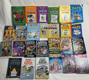 Chapter Books Lot Of 25 Youth Early Reader Young Adults Children Paperback I - Imagen 1 de 21