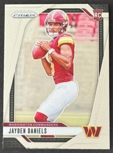 JAYDEN DANIELS 2024 Panini Prizm Base Rookie RC #347 COMMANDERS *Free Shipping* - Picture 1 of 2