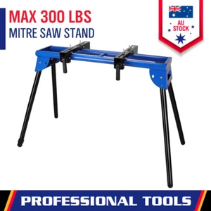 Folding 51" Miter Saw Stand One-piece Mounting Brackets Sliding Rail 300lbs Au - Picture 1 of 9