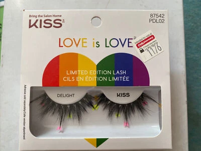KISS Love Live, Love, Lash, Limited Edition Delight Lashes PDL02 87542 - Image 1 of 4