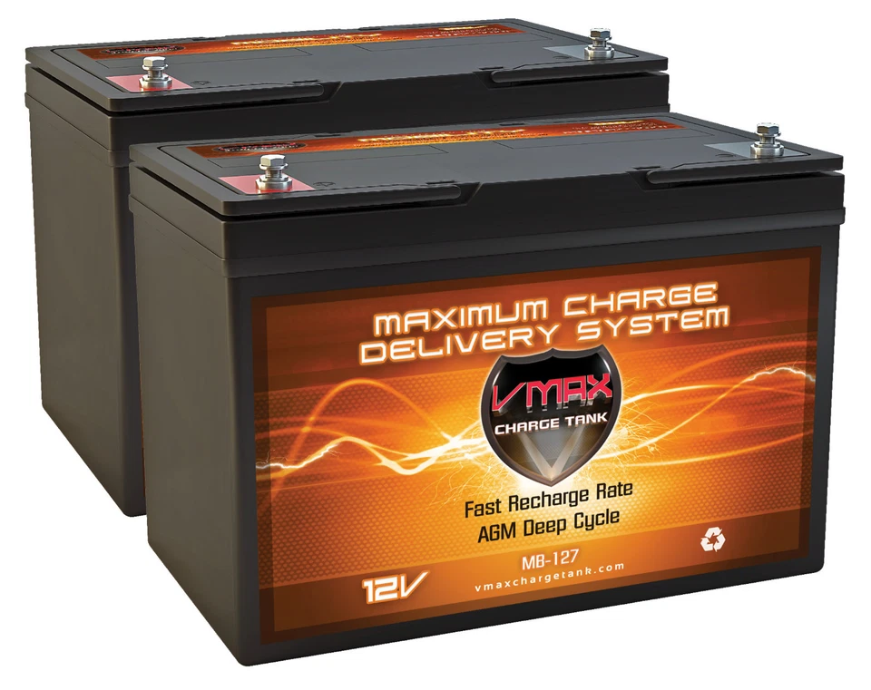 MB127 Minuteman Sweeper 800 12v VMAXTANKS AGM Battery