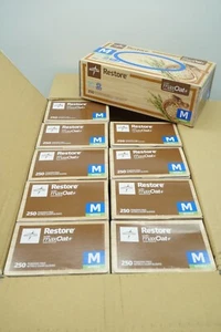 Medline Restore Touch Nitrile Gloves MaxOat+ Medium 2500 ct - Picture 1 of 2