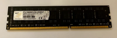 8GB G.Skill DDR3 PC3-10600 1333MHz CL9 NT Series Desktop Memory Module - Image 1 of 2