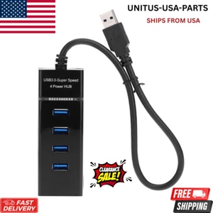 4 Anschlüsse USB 3.0 Hub Splitter Multi Adapter High Speed für PC Mac Desktop Laptop - Bild 1 von 6