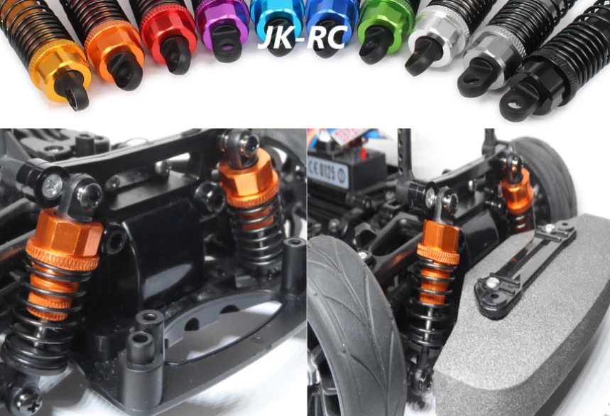 Aluminium Oil Shock Absorbers/Dampers For TT01/TT02/TL01/M03/M05/M06/MB01/BT01 - Image 1 of 1