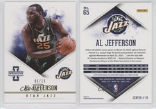 2012-13 Panini Innovation Gold /10 Al Jefferson #65
