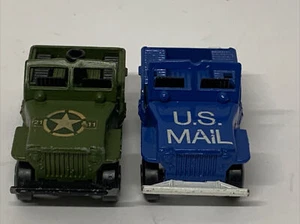 Matchbox Superfast No RN No II Sleet-N-Snow Jeep Joblot Of Two Jeeps - Picture 1 of 9