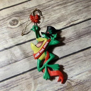 Looney Tunes Michigan J Frog Kiss The Frog Christmas Ornament Warner Bros 1998 - Picture 1 of 5