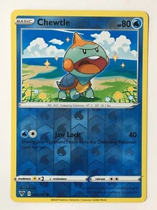 Chewtle 038/185 Reverse Holo Common Vivid Voltage Pokemon Pack Fresh - Picture 1 of 7
