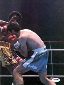Thomas "Hitman" Hearns Autographed Signed Magazine Page Photo PSA/DNA #S49087 - Picture 1 of 2