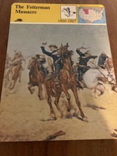 1979 panarizon the fetterman massacre card unlaminated