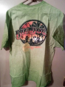 Unisex Big Dog Sportswear T-Shirt - Bright Green - XL *** NEW - Picture 1 of 5