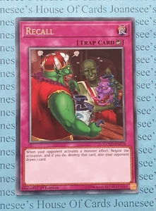 COTD-EN078 Recall Rare Yu-Gi-Oh Card 1st Edition New - Picture 1 of 5